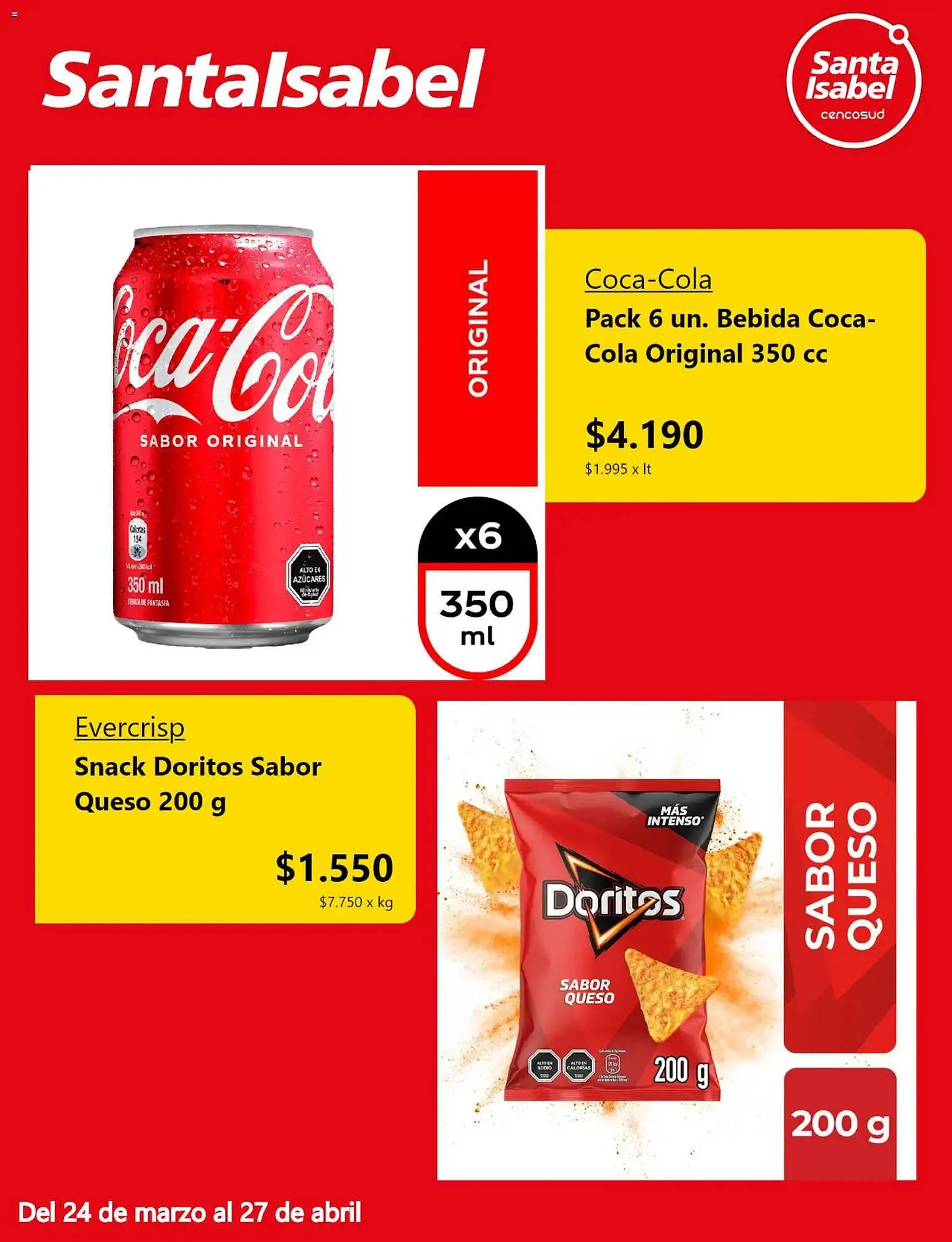 Catálogo de Catálogo Santa Isabel 24 de marzo al 28 de abril 2026 - Página 5