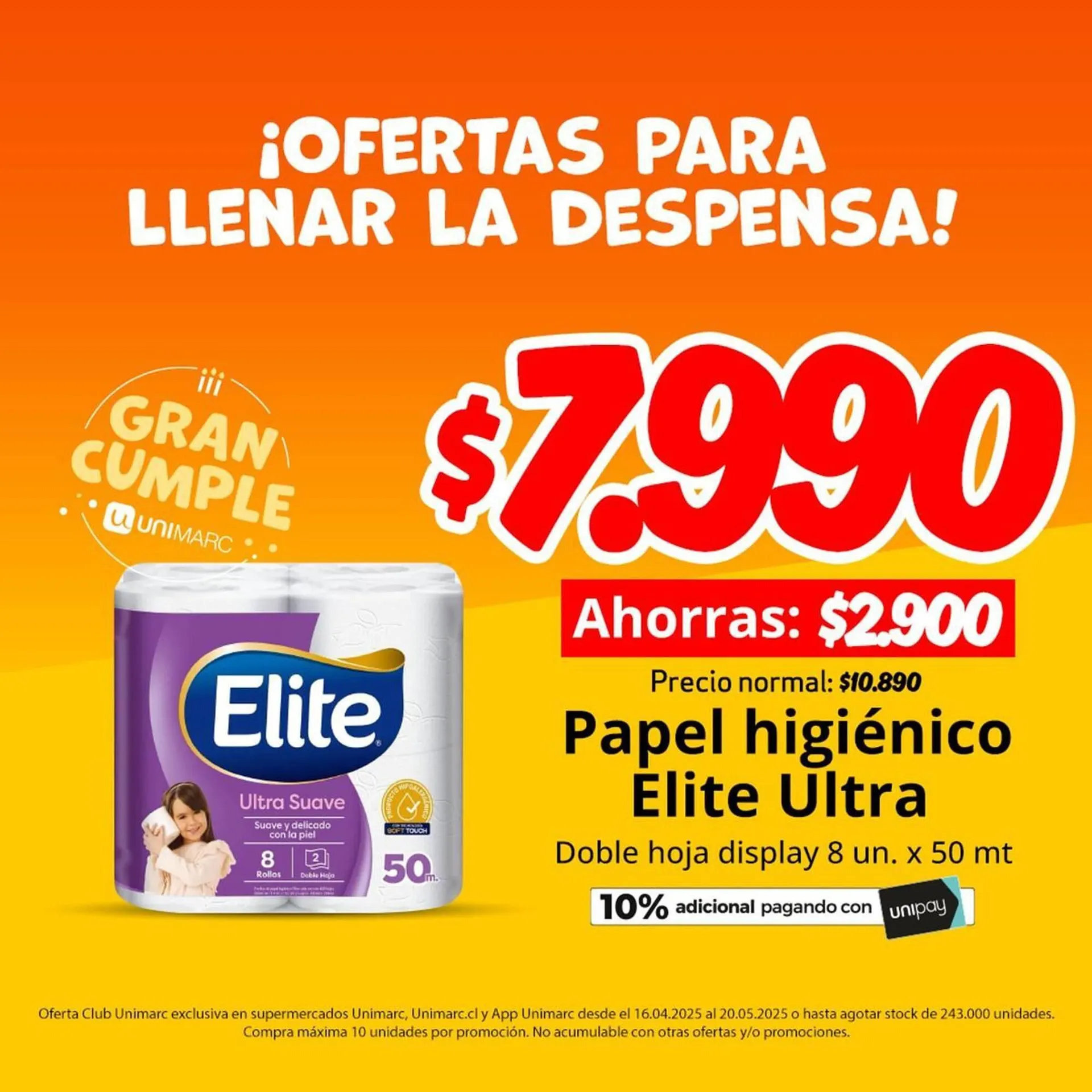 Catálogo de Catálogo Unimarc 23 de abril al 20 de mayo 2025 - Página 3