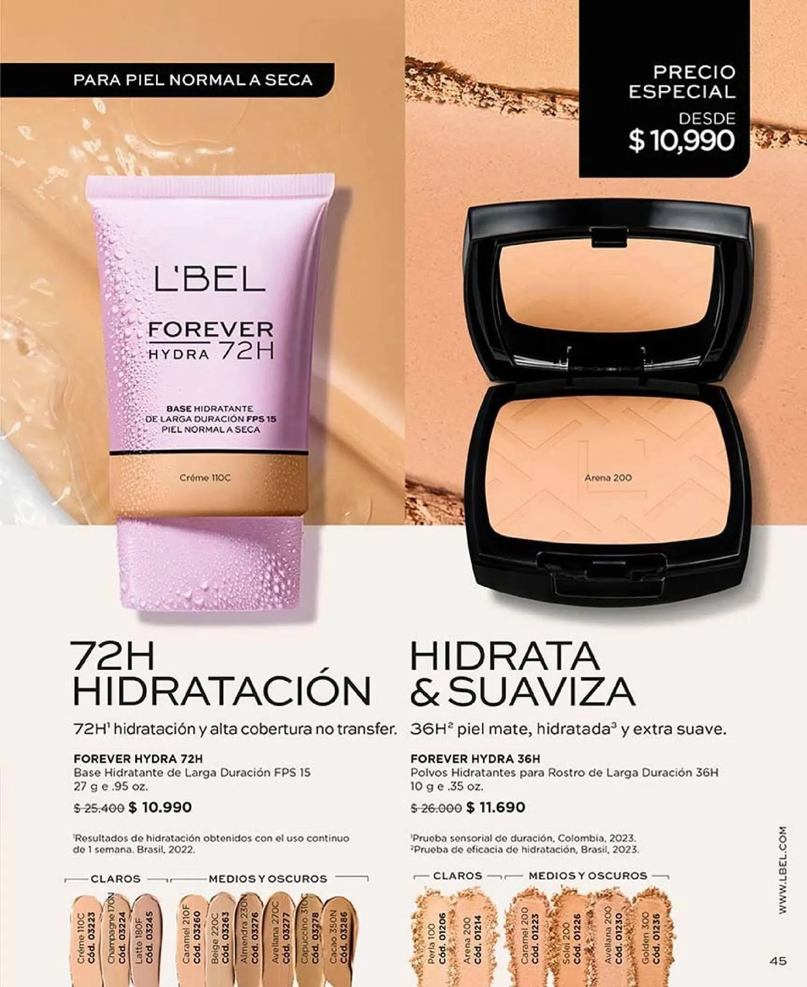 Catálogo de Catálogo L'Bel 10 de julio al 31 de diciembre 2025 - Página 45