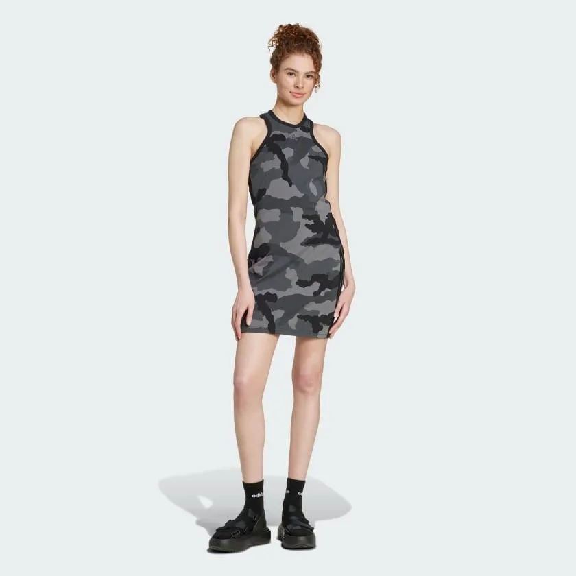 Vestido Sin Mangas Essentials 3 Tiras Camo Racer Back