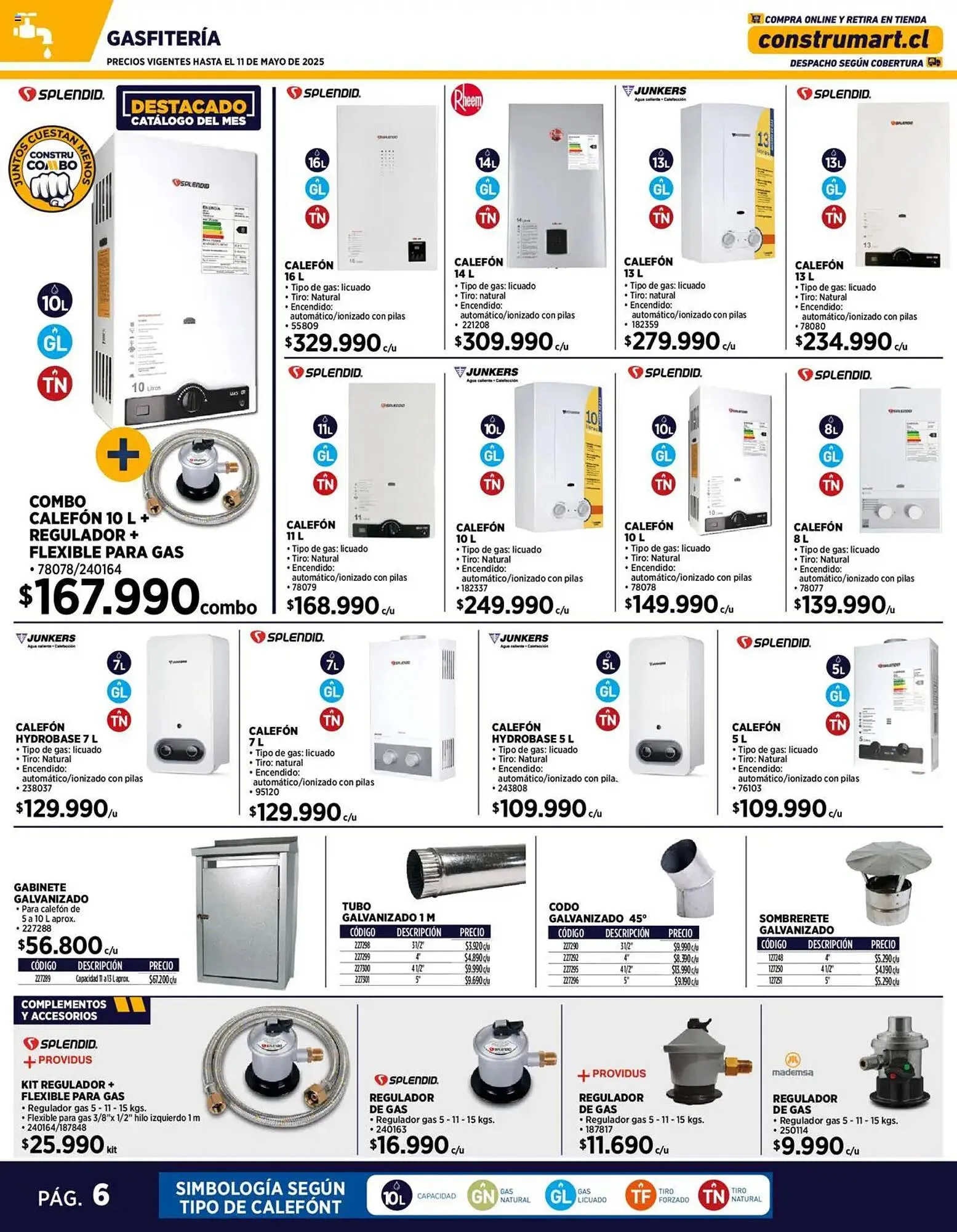 Catálogo de Catálogo Construmart 1 de mayo al 31 de mayo 2025 - Página 6