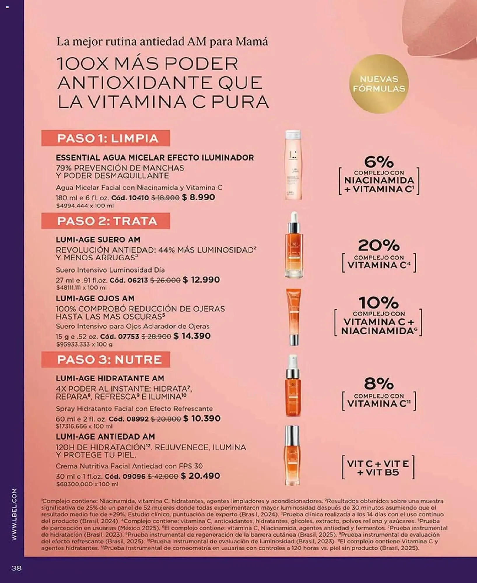 Catálogo de Catálogo L'Bel 18 de marzo al 31 de mayo 2026 - Página 38