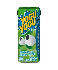 Bebida Láctea Sabor A Chirimoya Bajo En Grasas Sin Azúcar Añadida Yogu Yogu 200 Ml