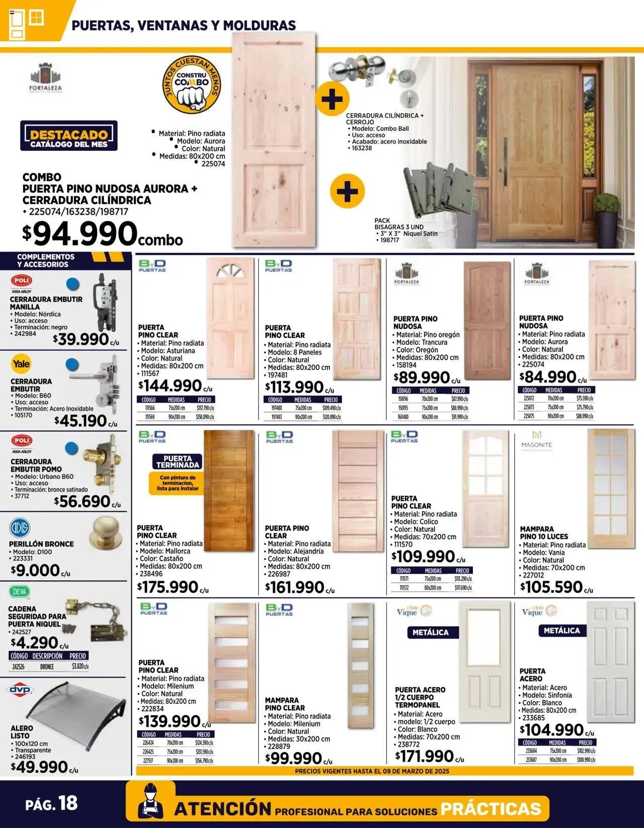 Catálogo de Construmart ofertas  1 de marzo al 31 de marzo 2025 - Página 18