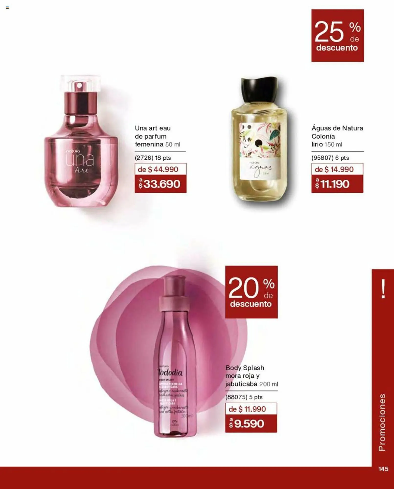 Catálogo de Catálogo Natura 1 de septiembre al 30 de septiembre 2023 - Página 145