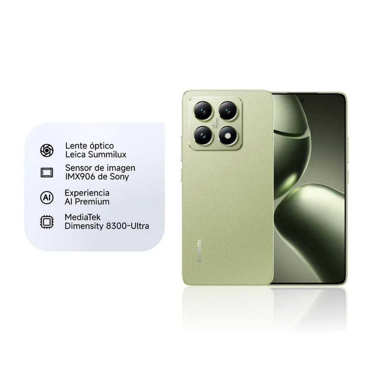 Celular Xiaomi 14T 512GB 6,67" Green Liberado