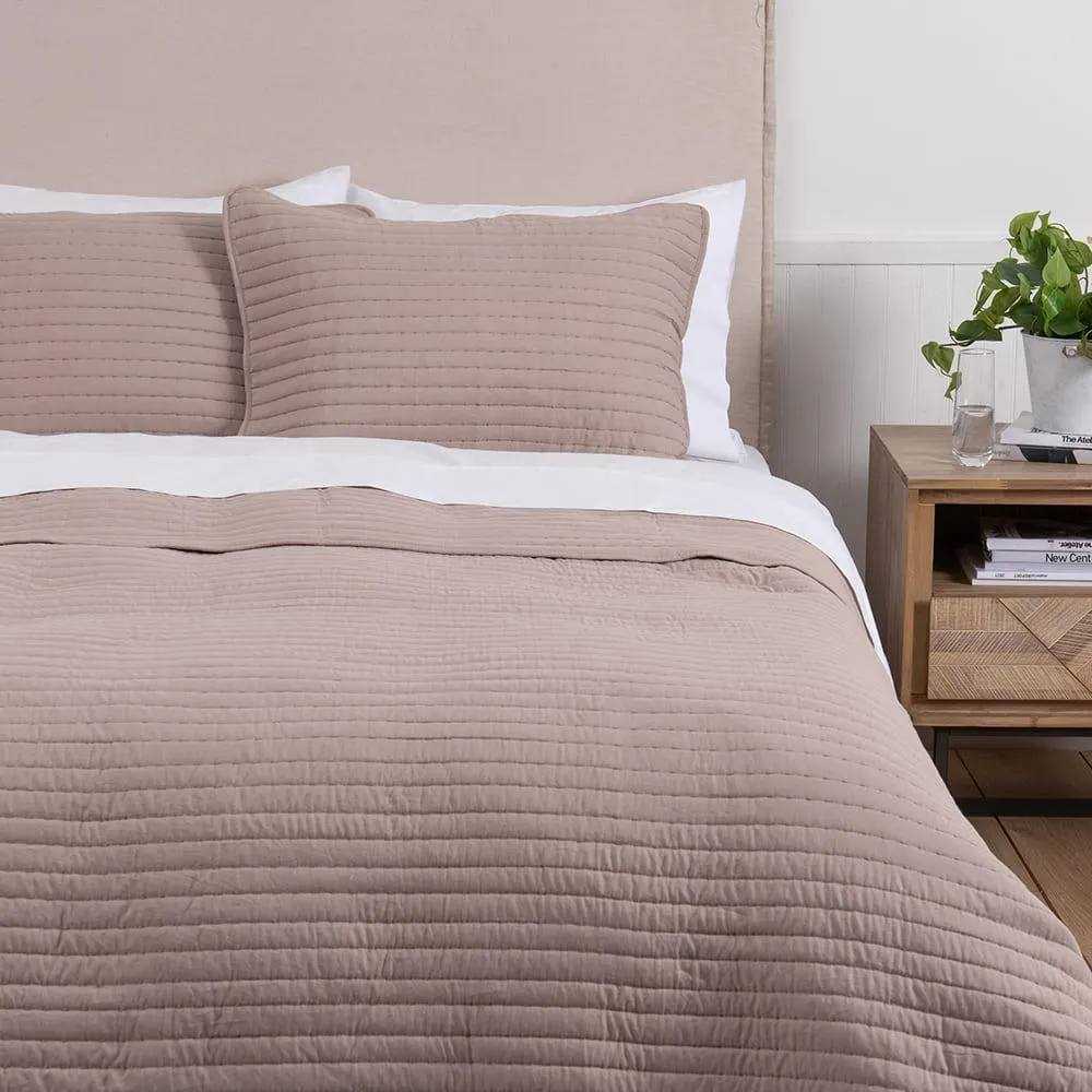 Cubrecama Quilt Renato King Beige