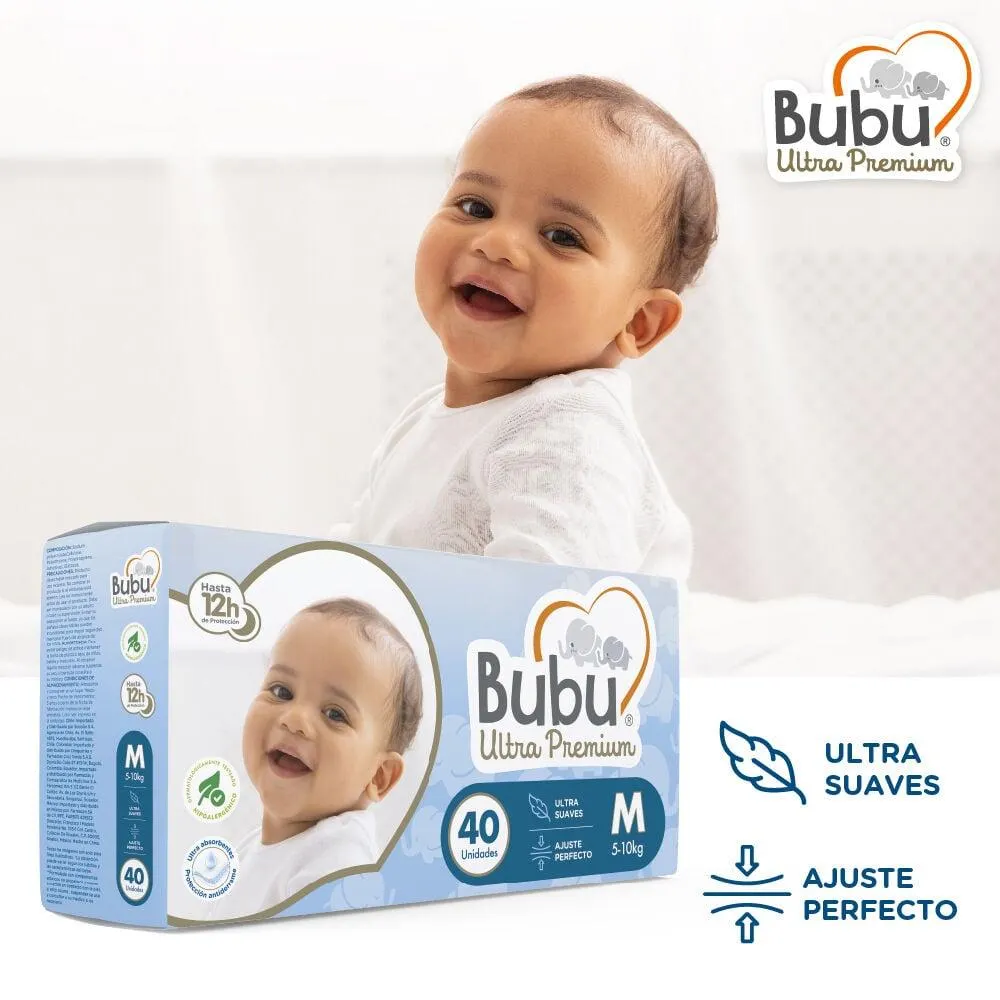 Pañales Ultra Premium M.40