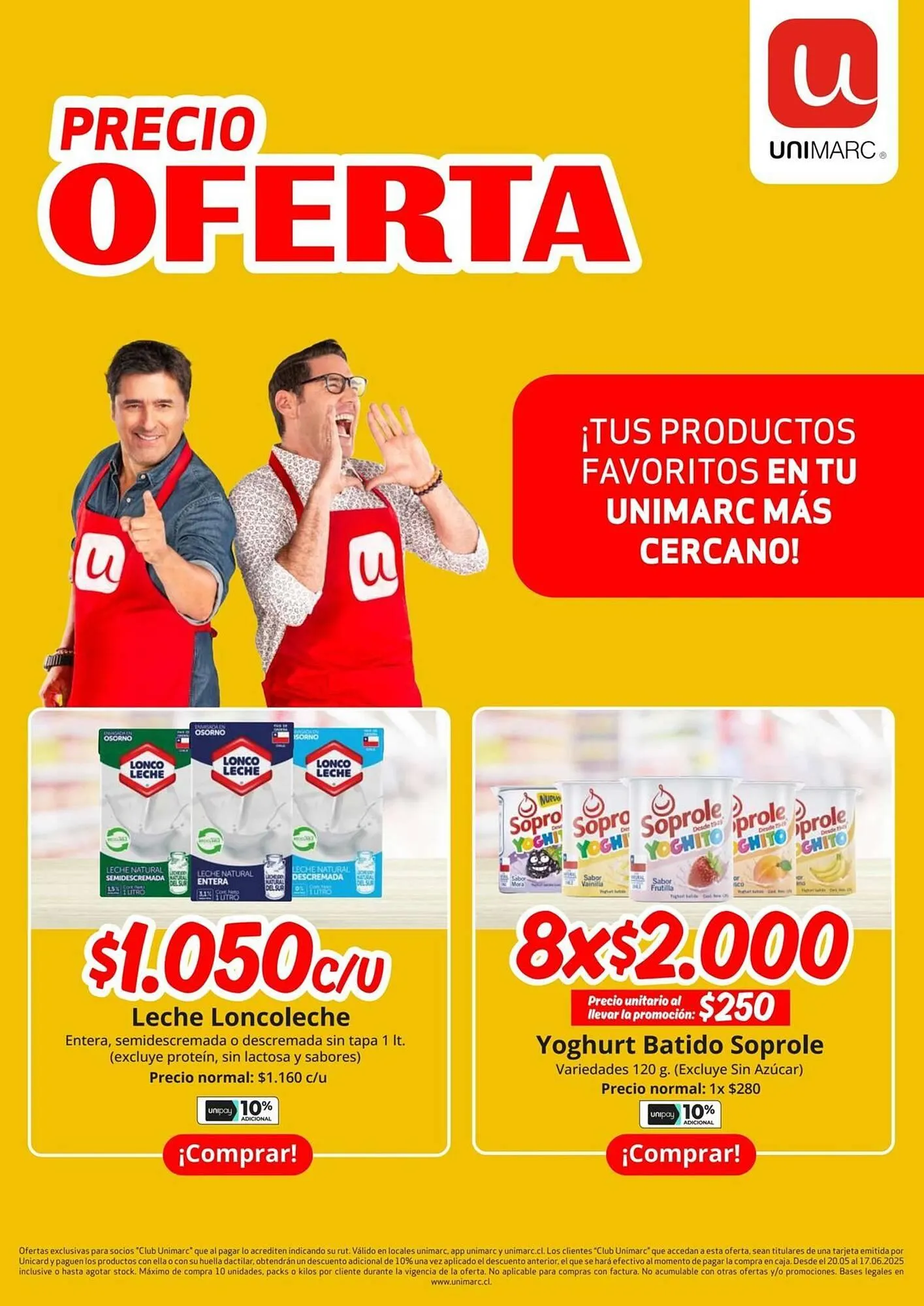 Catálogo de Catálogo Unimarc 20 de mayo al 17 de junio 2025 - Página 1