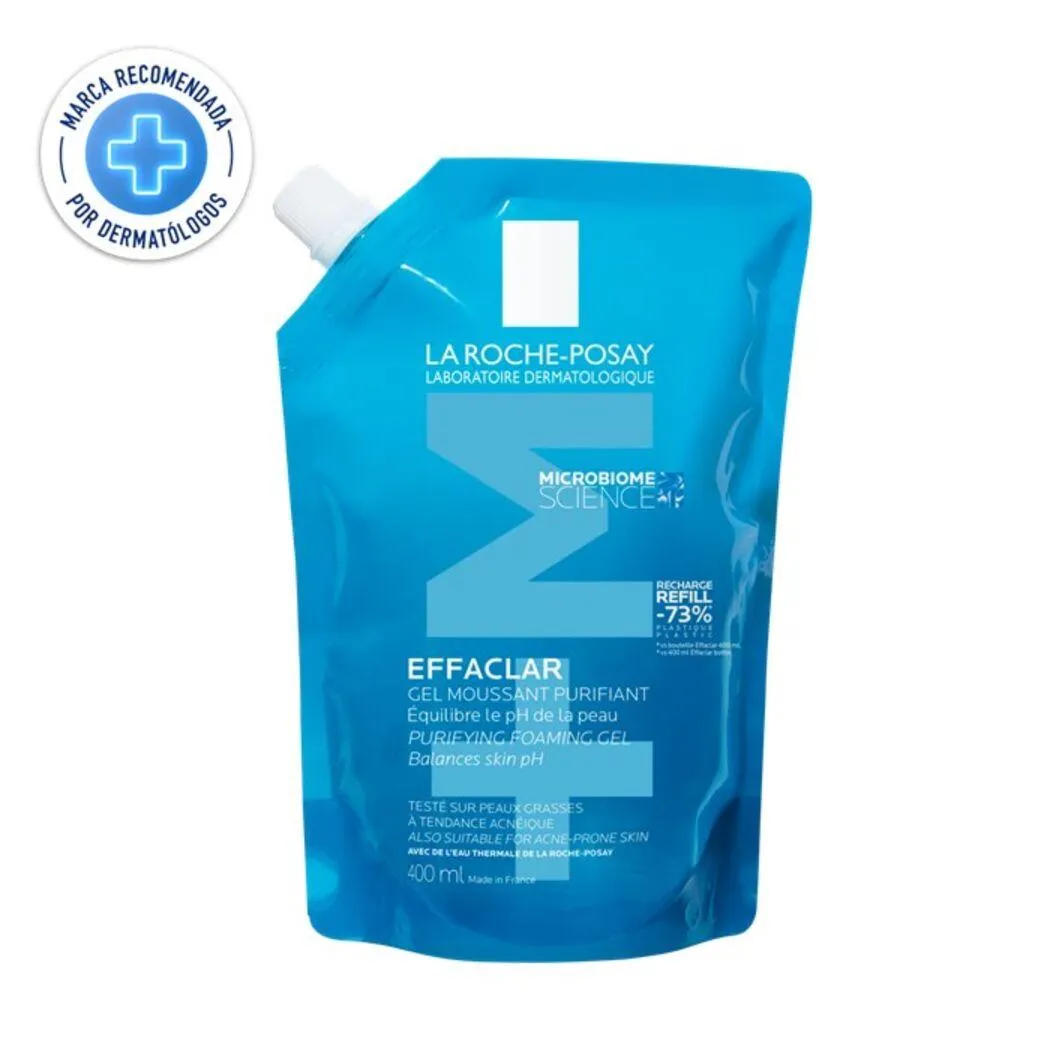 Effaclar Gel + M Limpiador Purificante Refill 400ml