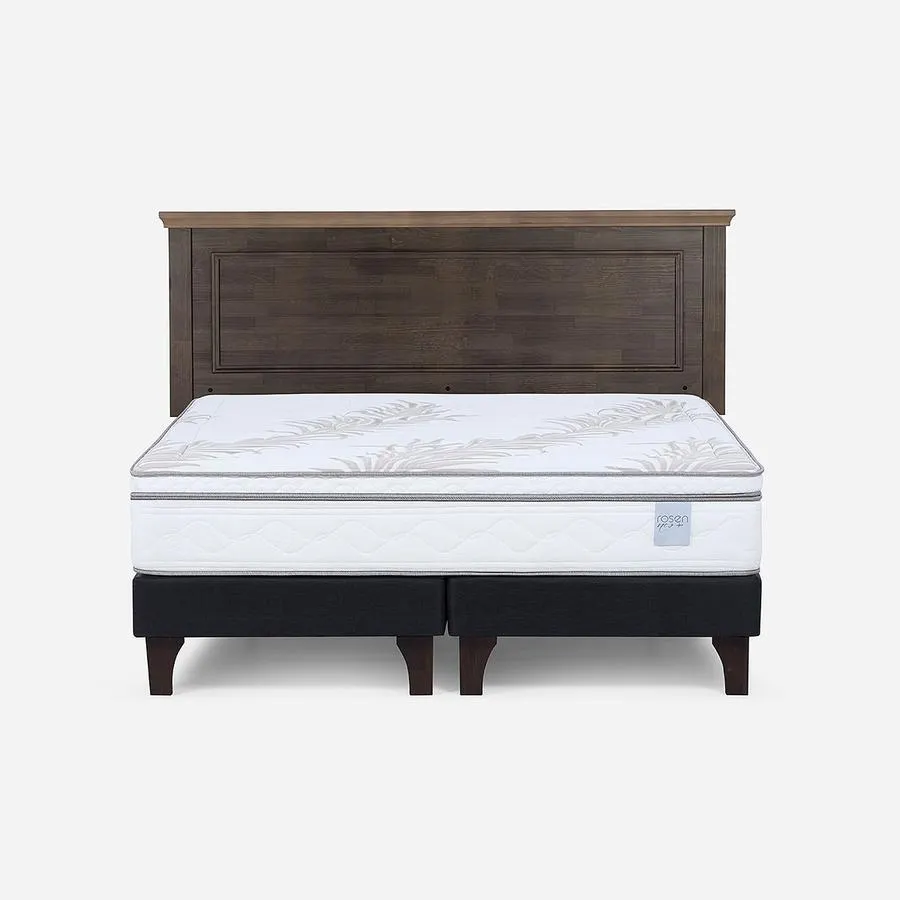 Box Spring Neo Plus King + Respaldo Anna