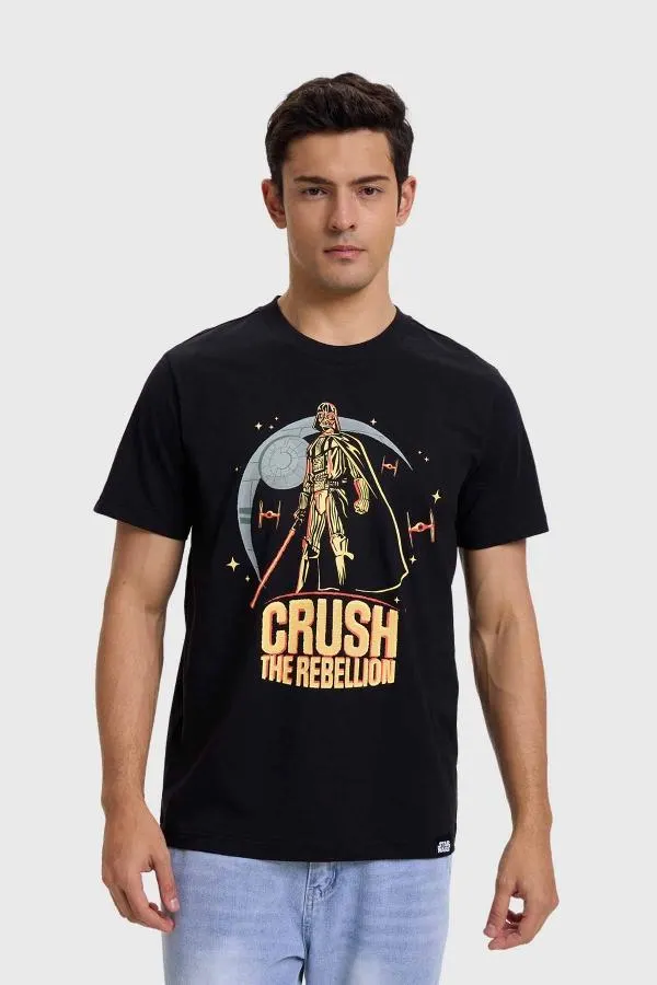 Polera hombre darth negro