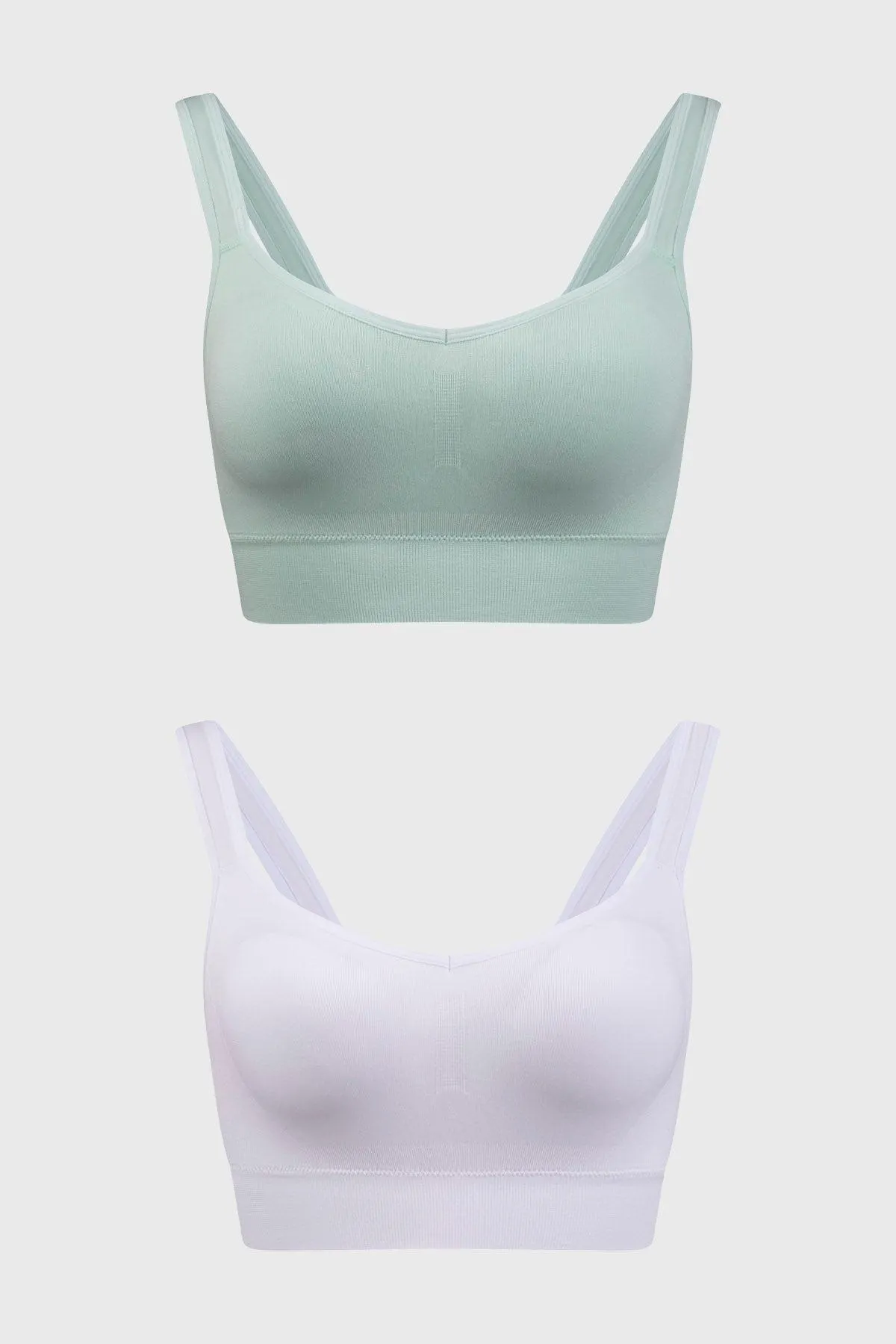 Sostén Mujer Peto Comfort Bipack Menta