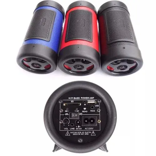 Parlante Subwoofer Bazooka Parlante Bluetooth Mp3 SD y USB Q1BT pn 5324 DDN22
