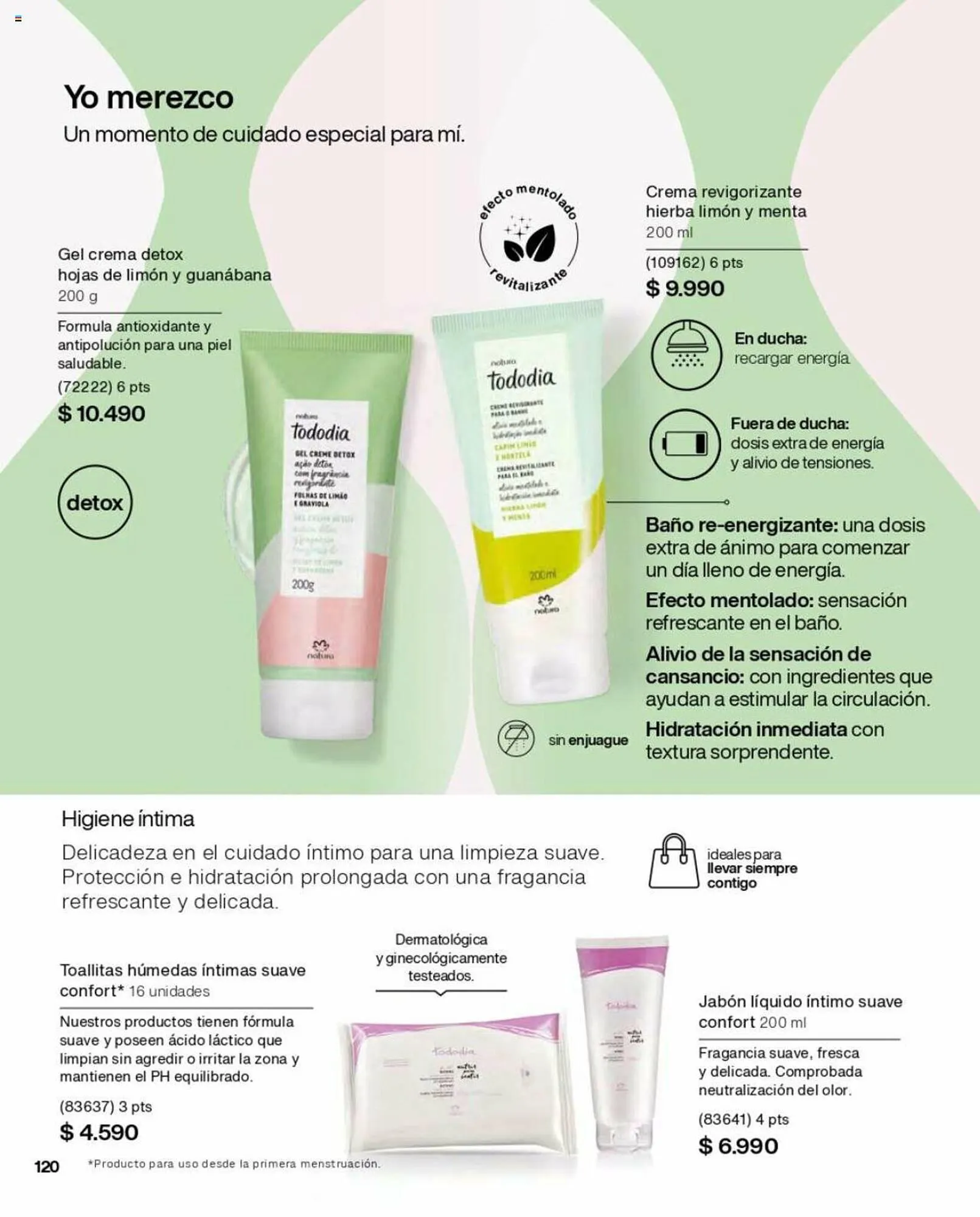 Catálogo de Catálogo Natura 1 de septiembre al 30 de septiembre 2023 - Página 120