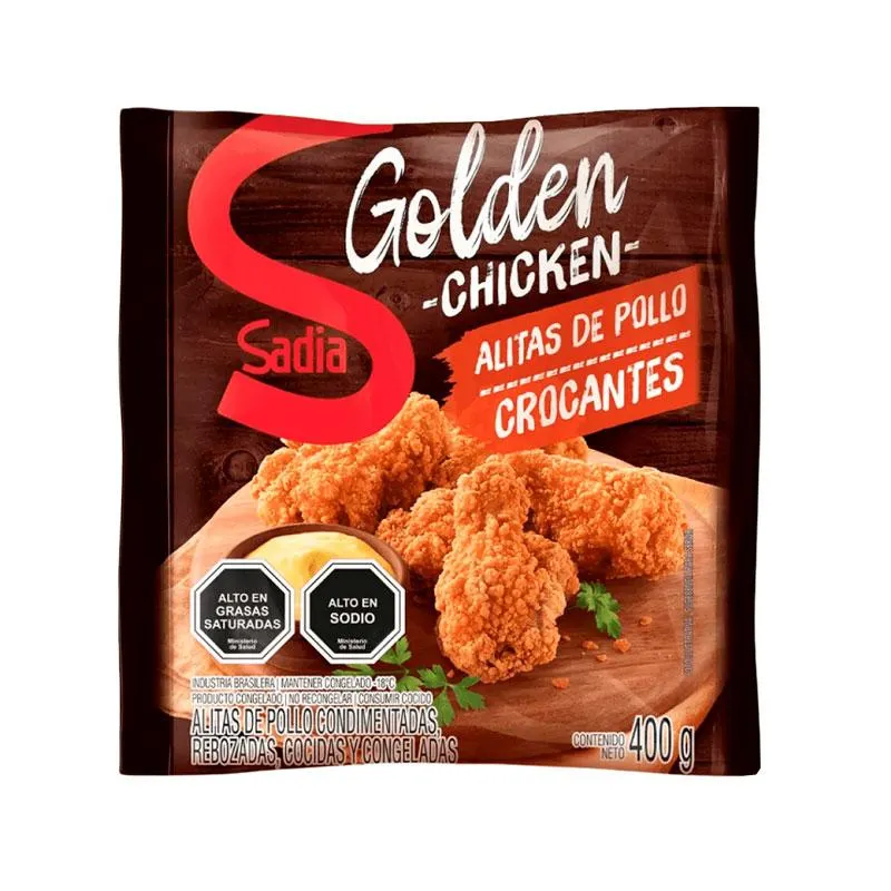 Alitas De Pollo Sadía Reb. 400 Gr
