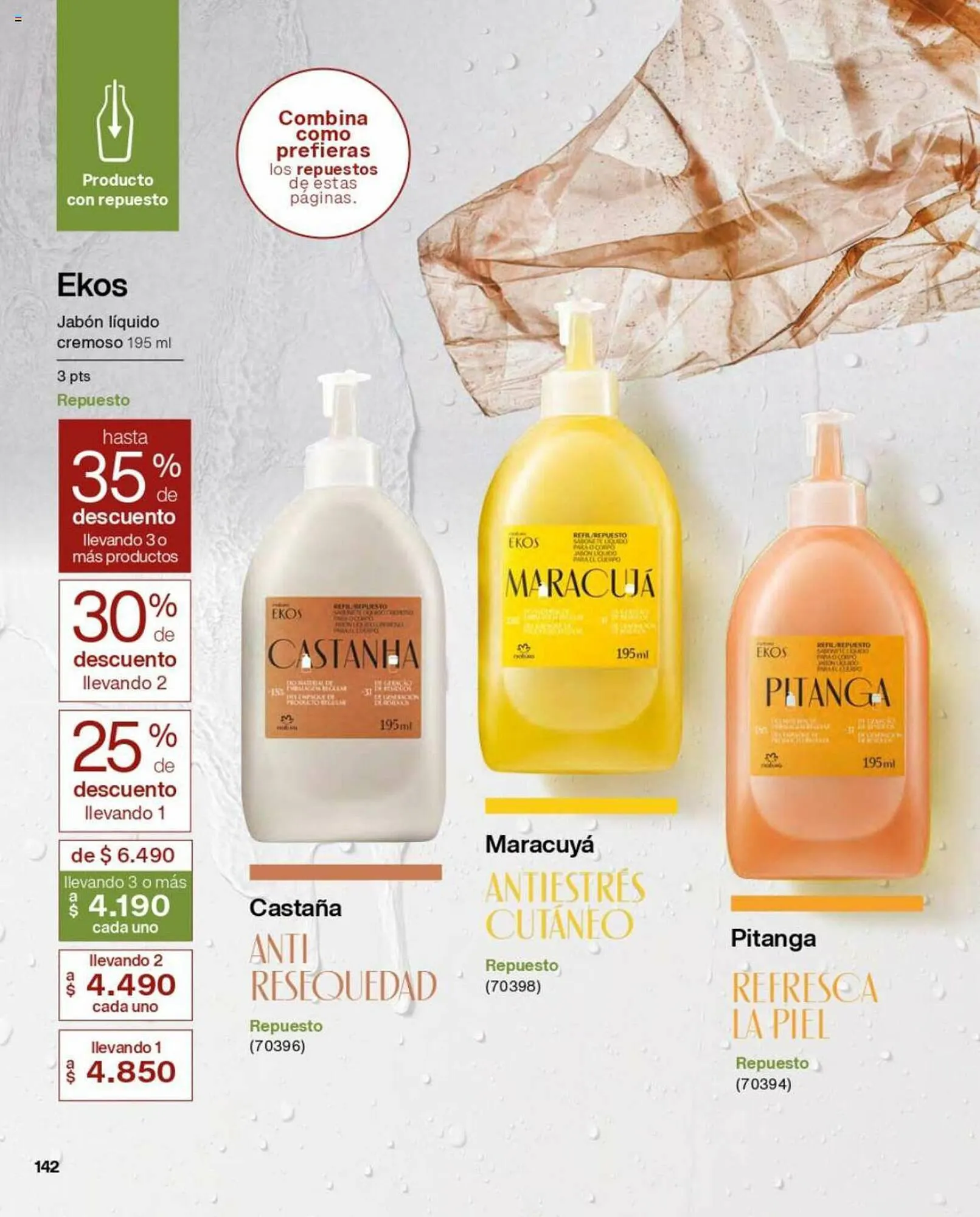 Catálogo de Catálogo Natura 1 de septiembre al 30 de septiembre 2023 - Página 142