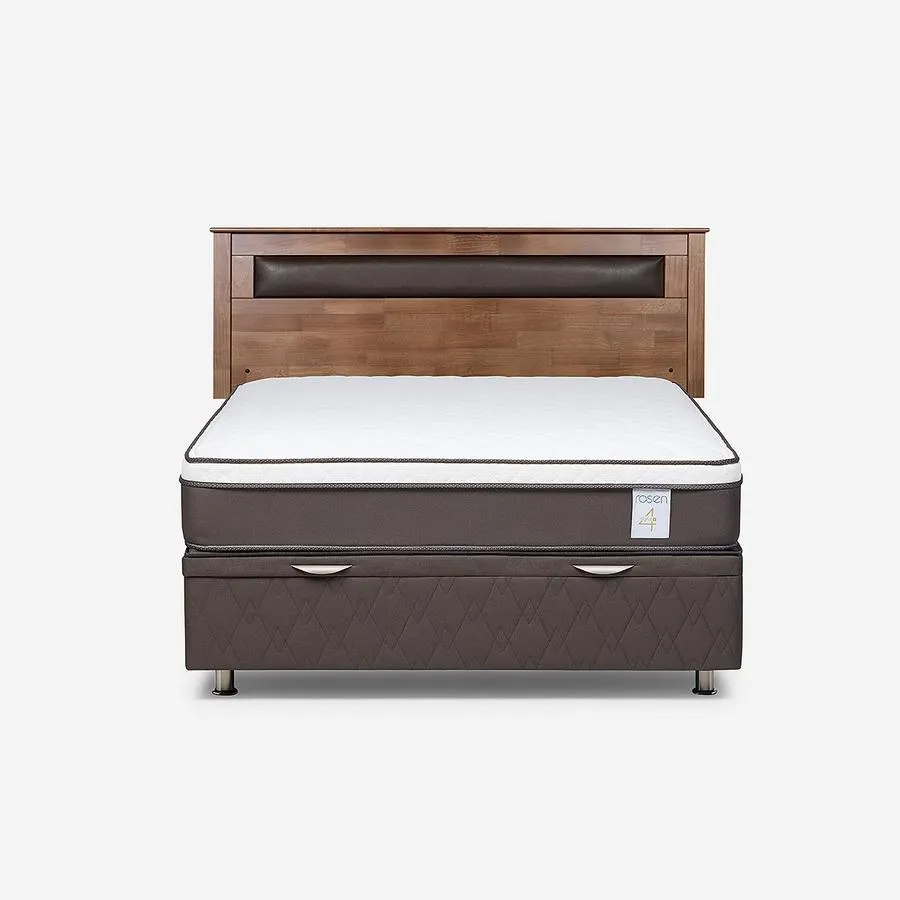 Boxet New Style 4 Plus 2 Plazas + Respaldo Ferrara