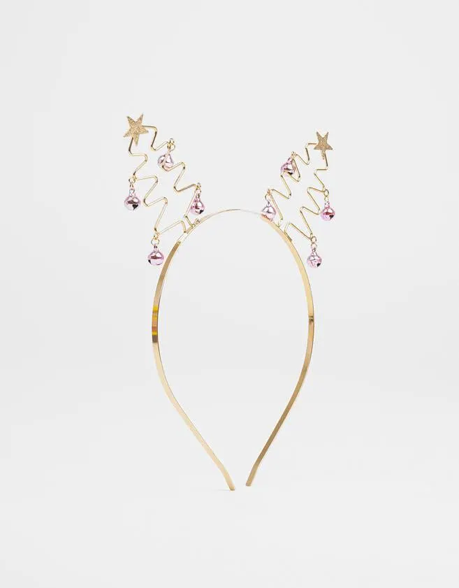 Cintillo con arbolitos de navidad