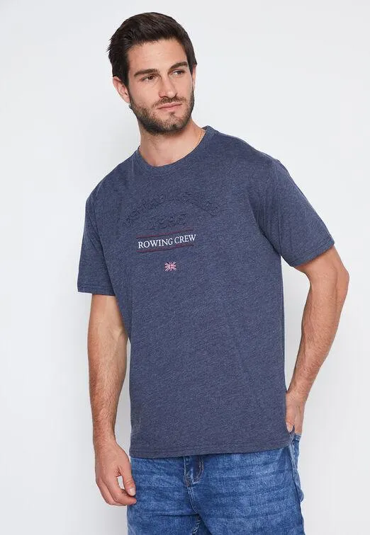 Polera Hombre Azul London Family Shop