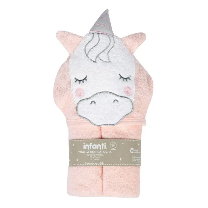 Toalla Capucha Unicornio