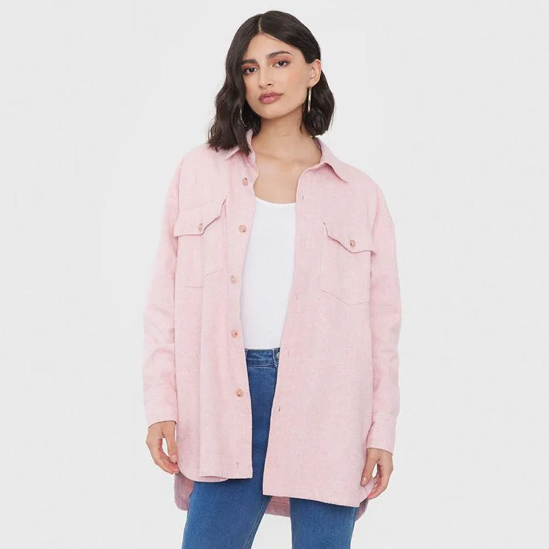 Sobrecamisa Mujer Rosado
