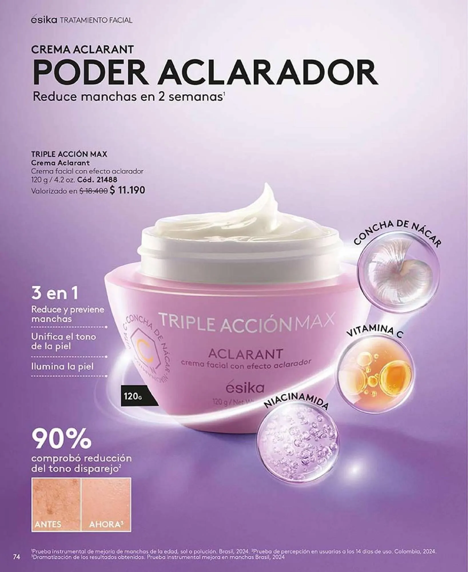 Catálogo de Catálogo Ésika 25 de septiembre al 30 de noviembre 2025 - Página 74