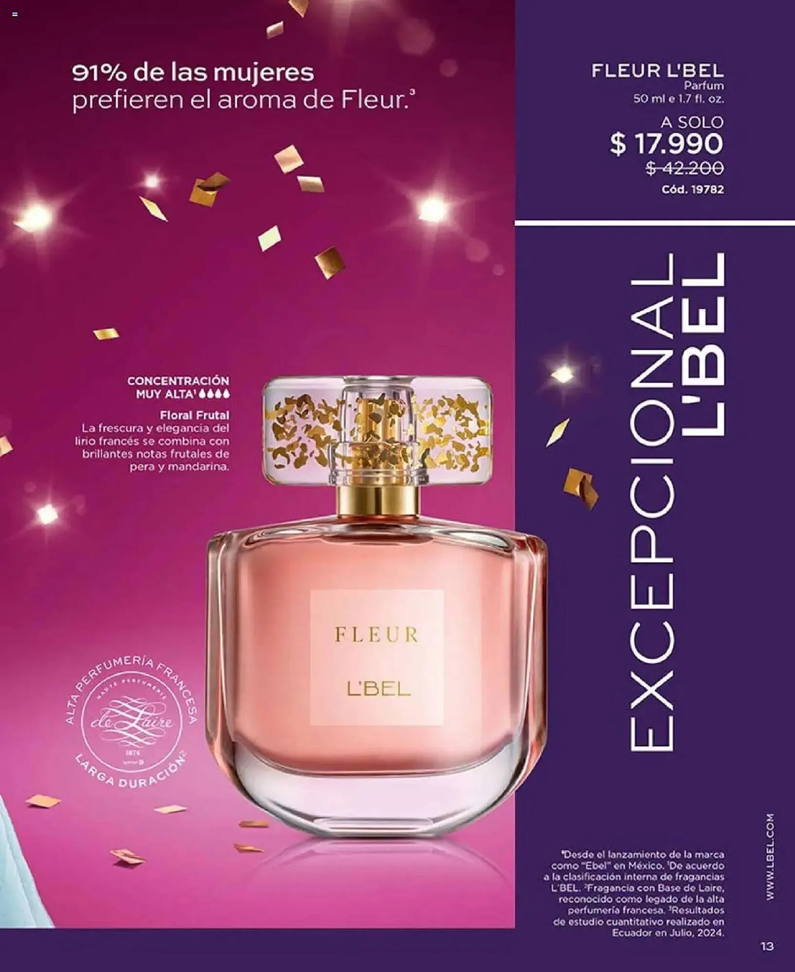 Catálogo de Catálogo L'Bel 29 de julio al 1 de septiembre 2025 - Página 13