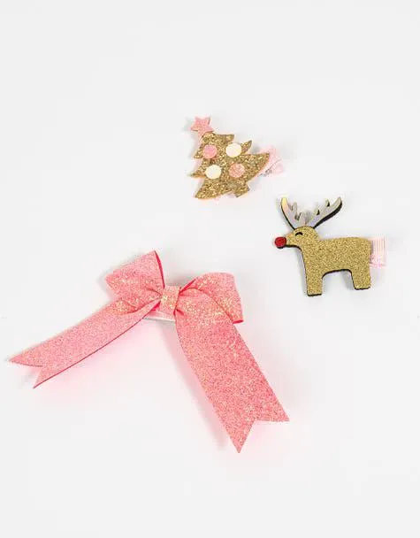 Set de pinches navidad