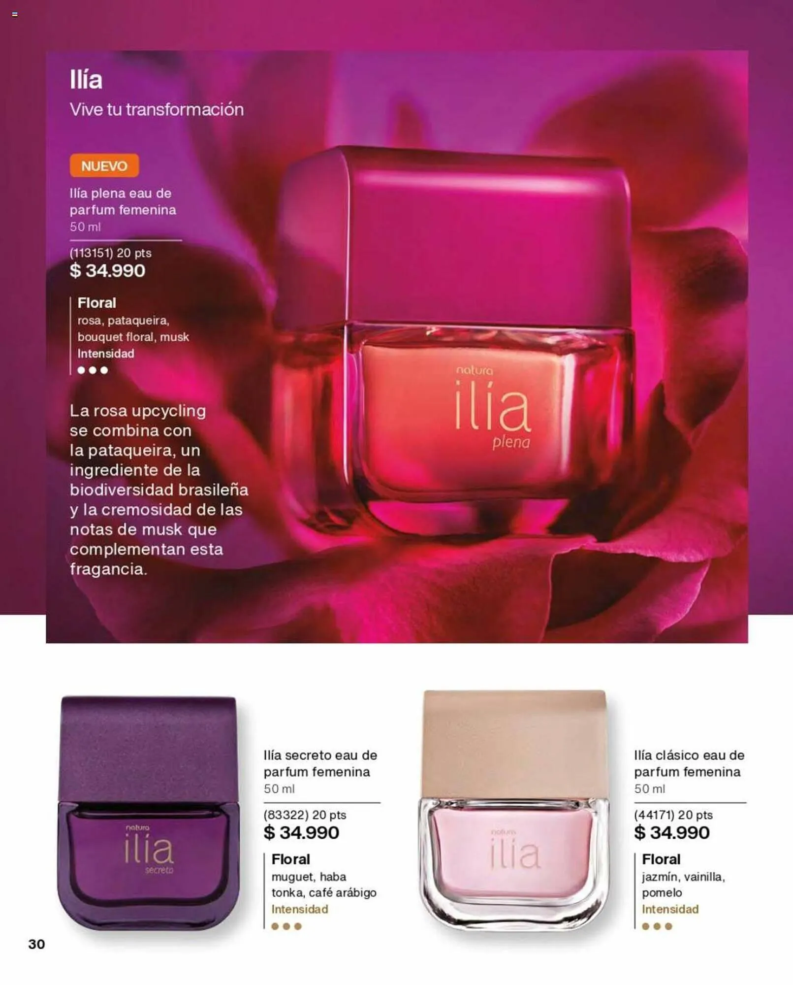 Catálogo de Catálogo Natura 1 de septiembre al 30 de septiembre 2023 - Página 30