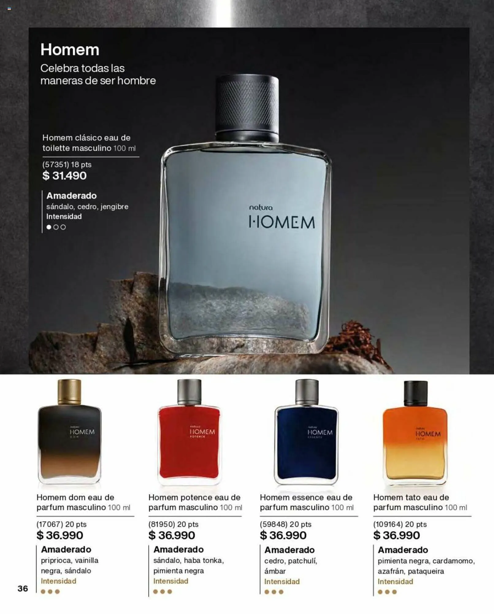 Catálogo de Catálogo Natura 1 de septiembre al 30 de septiembre 2023 - Página 36