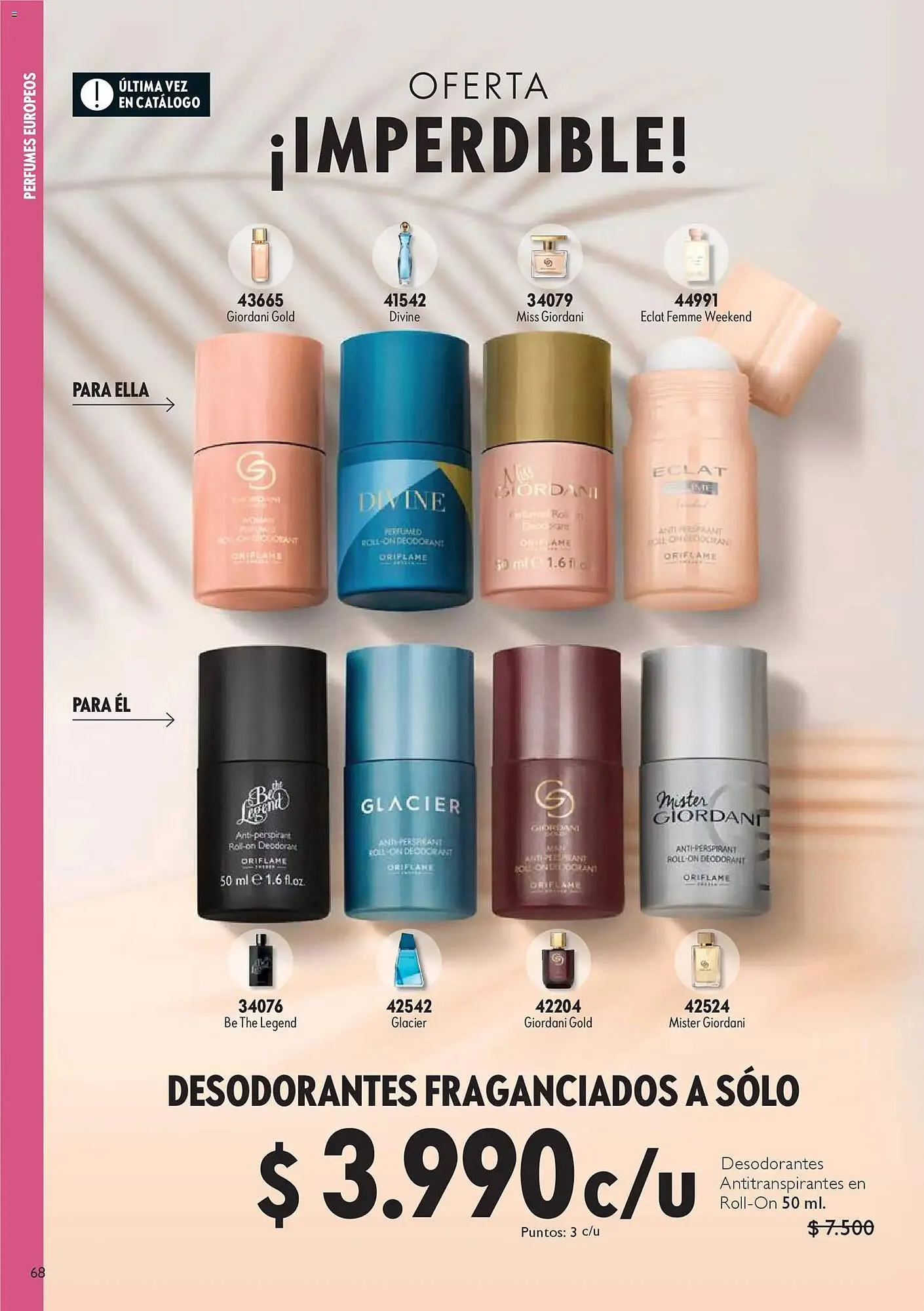 Catálogo de Catálogo Oriflame 25 de octubre al 15 de noviembre 2025 - Página 68