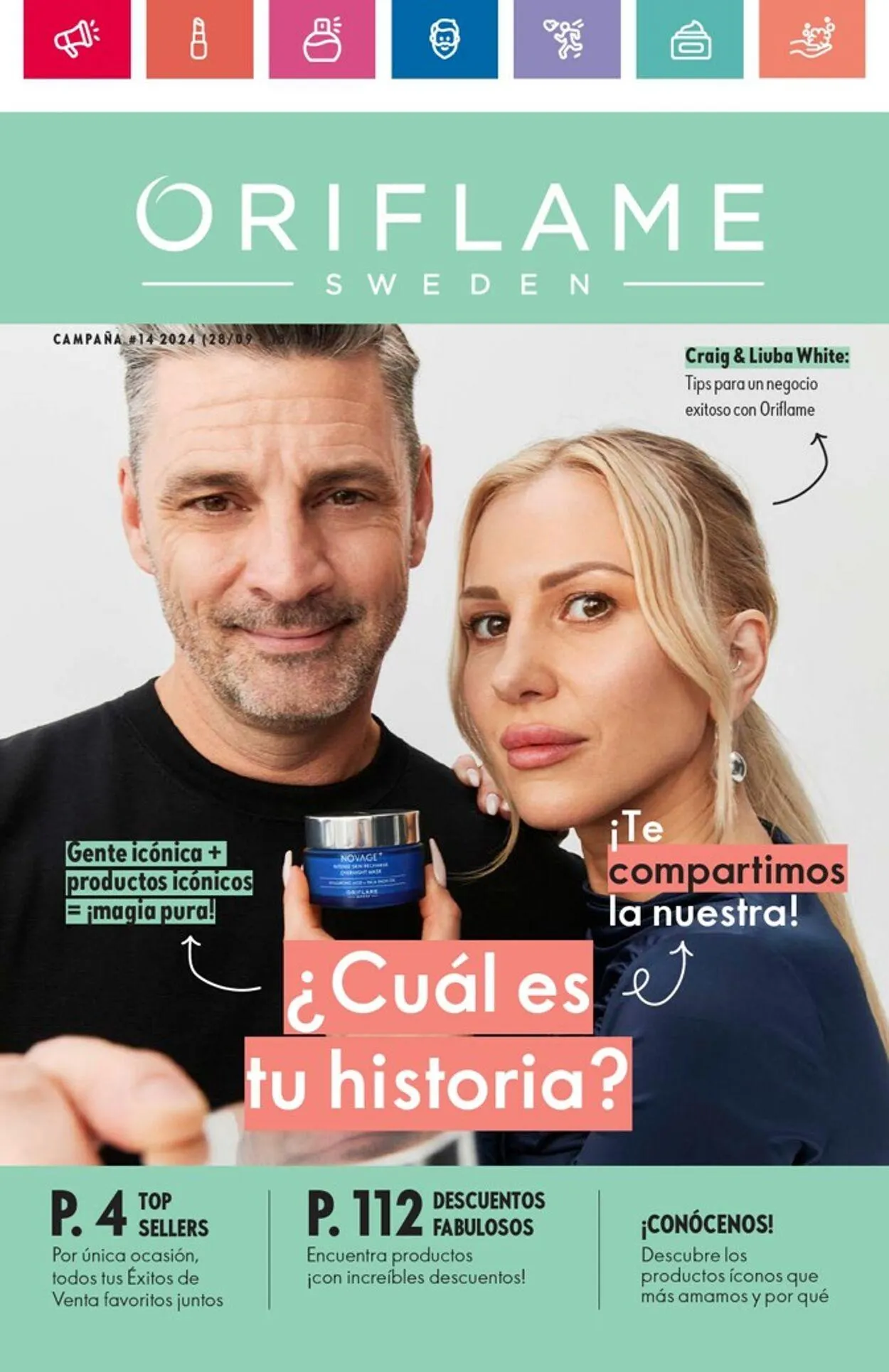 Catálogo de Oriflame 28 de septiembre al 18 de octubre 2024 - Página 1