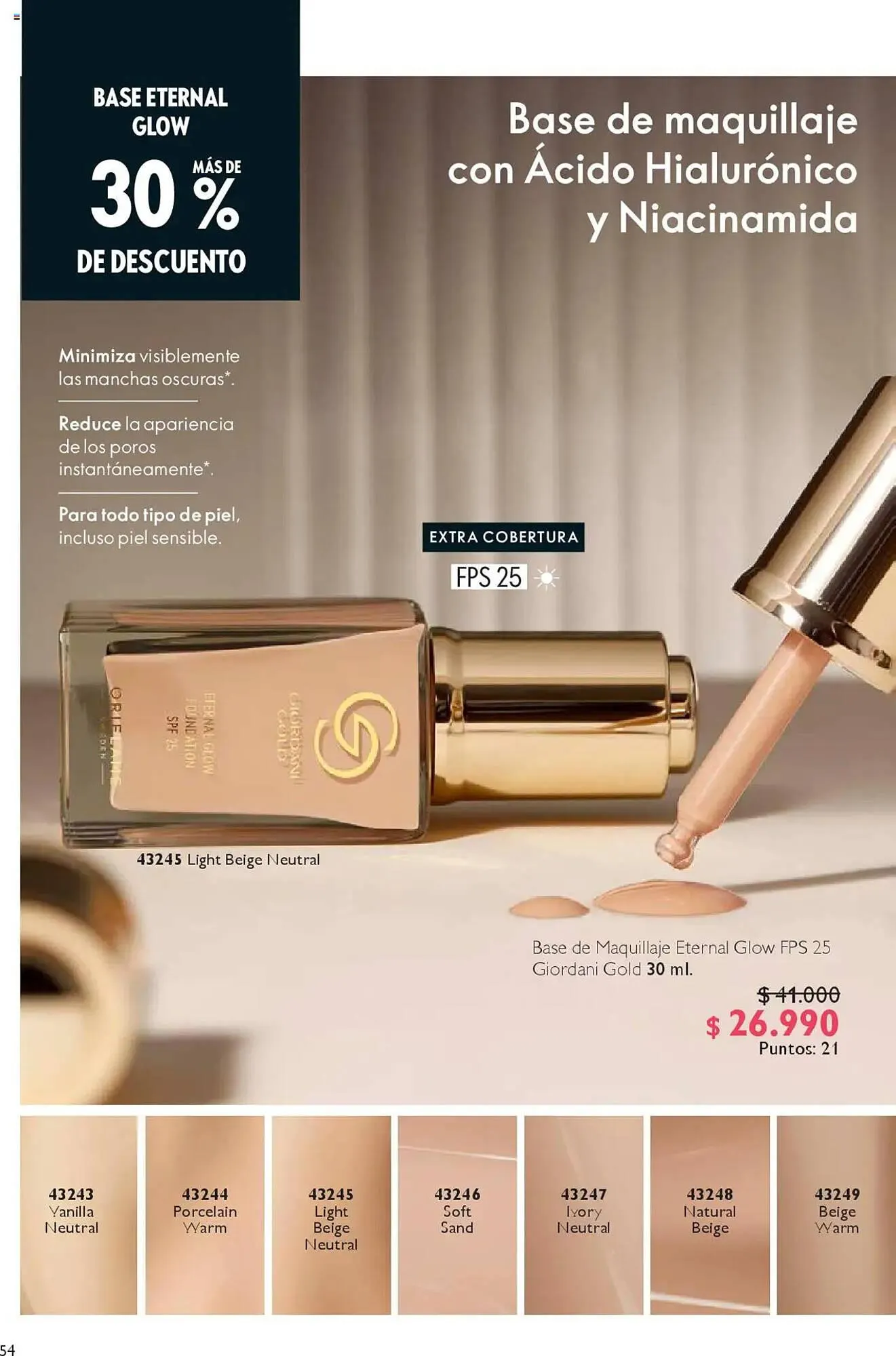 Catálogo de Catálogo Oriflame 4 de octubre al 24 de octubre 2025 - Página 54