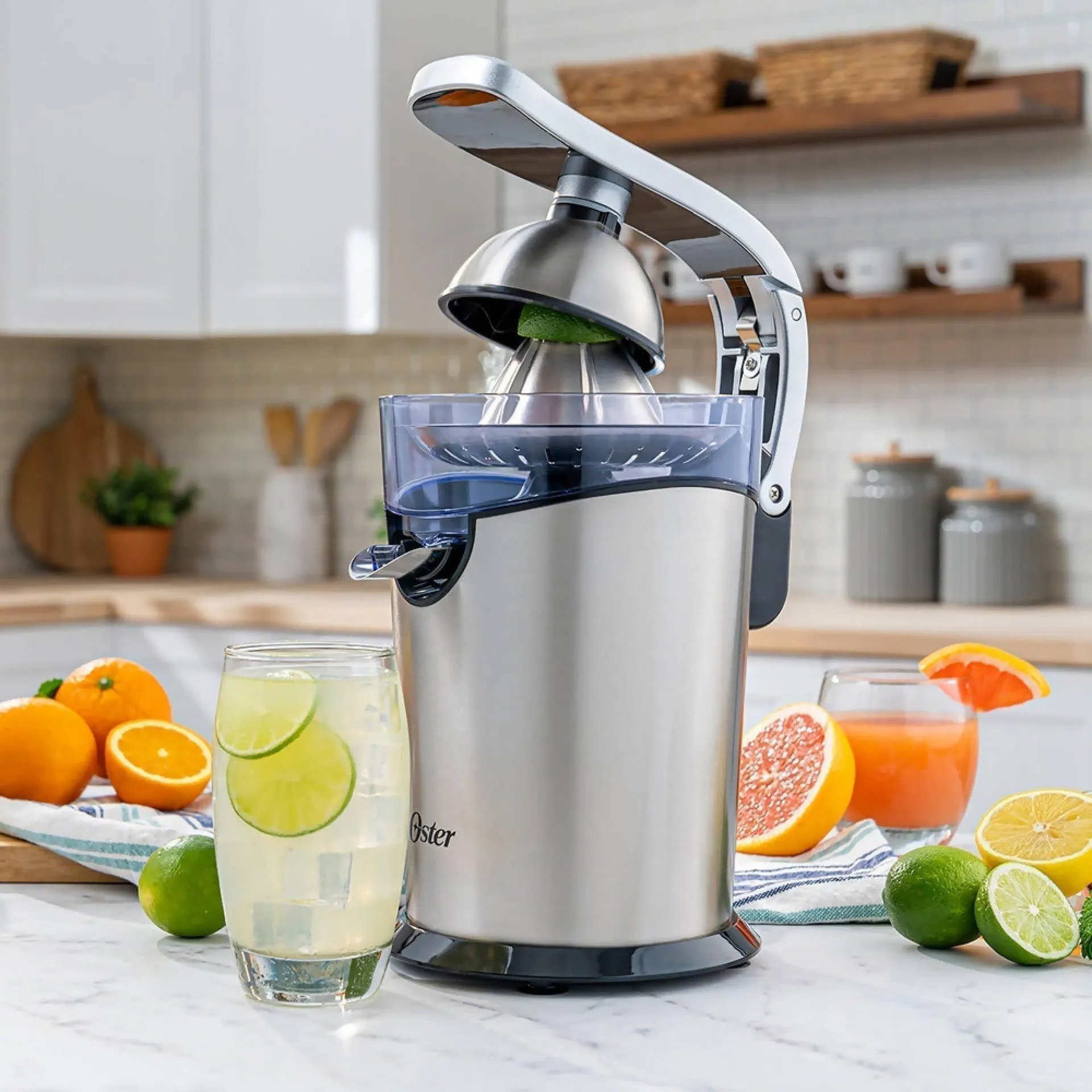 Exprimidor Cítricos Acero Inoxidable FPSTJU4200 Oster