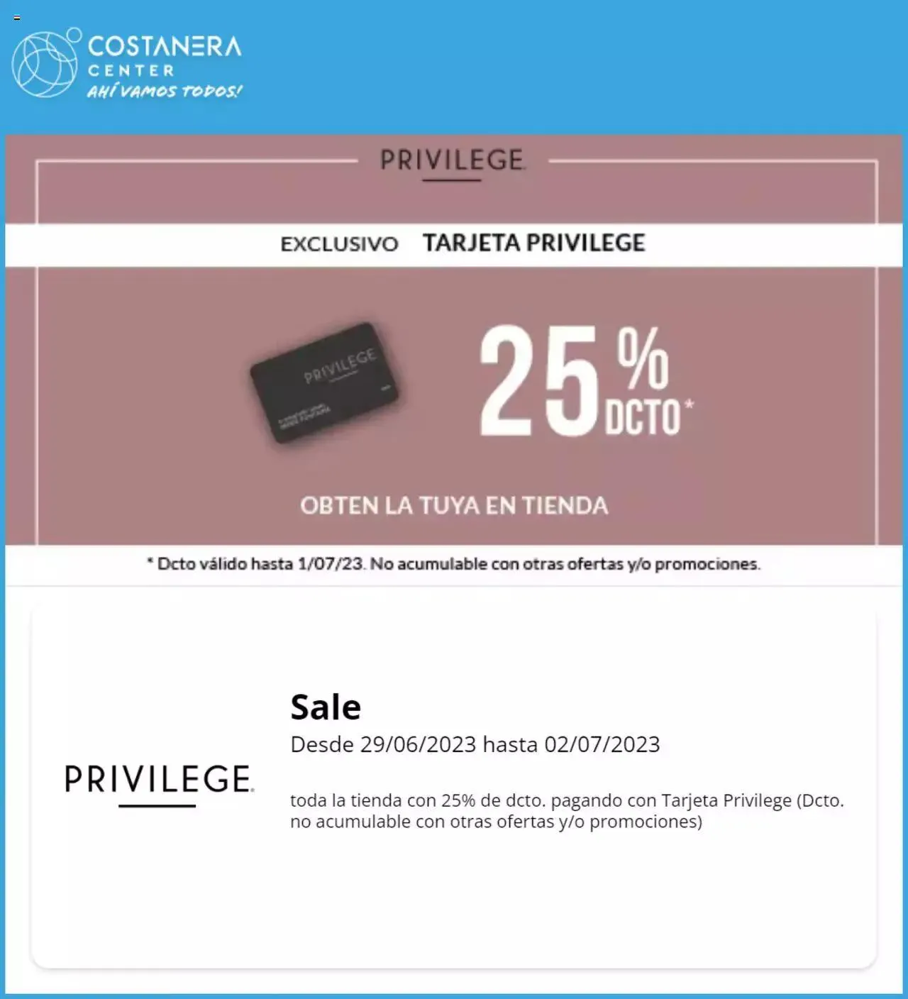 Catálogo de Costanera Center ofertas 30 de junio al 16 de agosto 2023 - Página 4