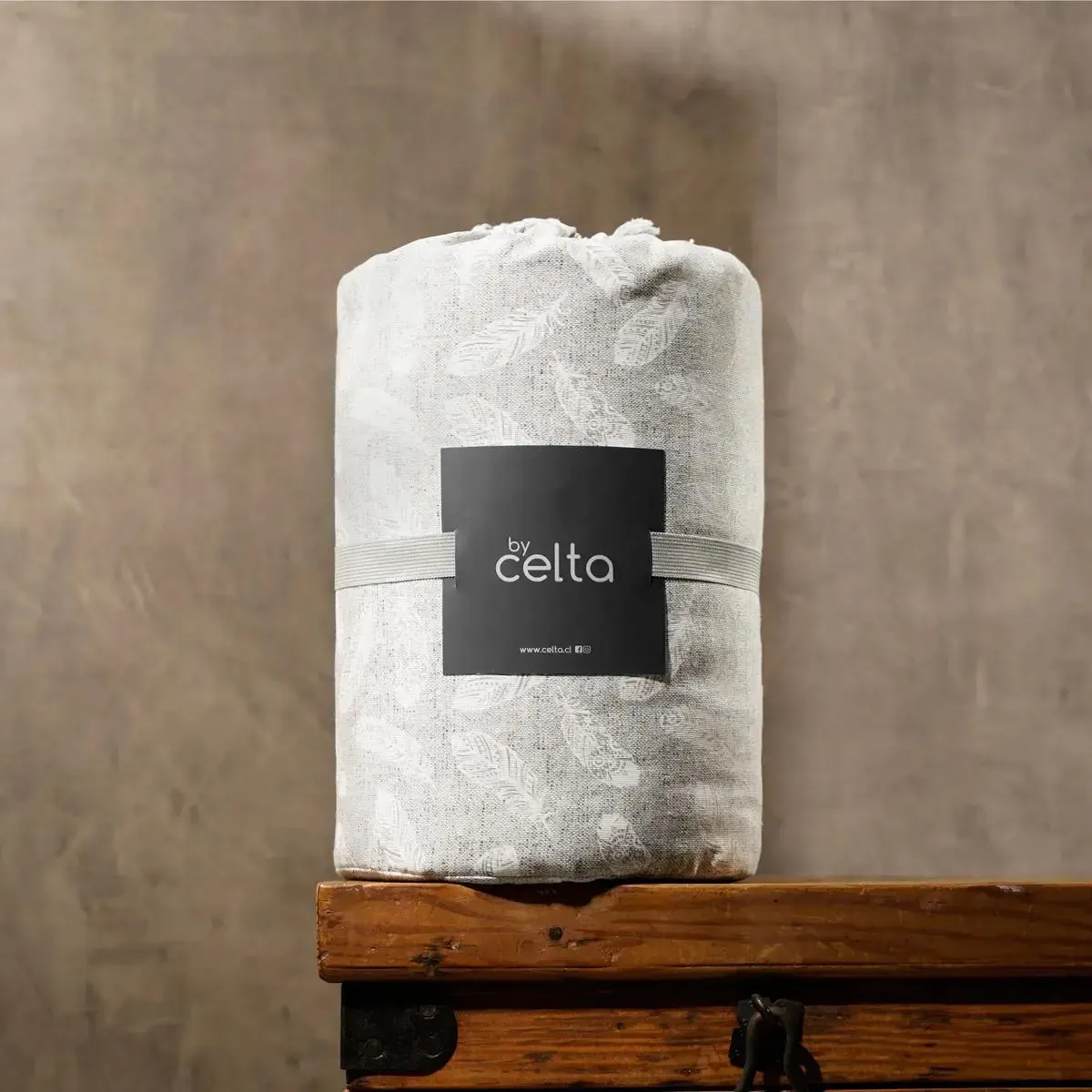 Piecera Lona Pluma Gris