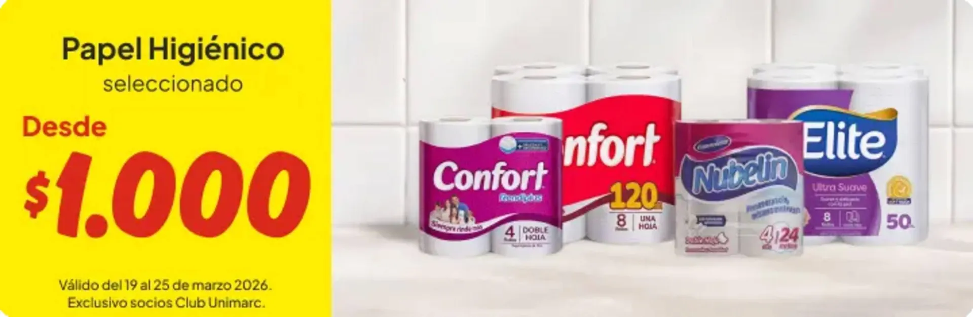 Catálogo de Catálogo Unimarc 19 de marzo al 25 de marzo 2026 - Página 1