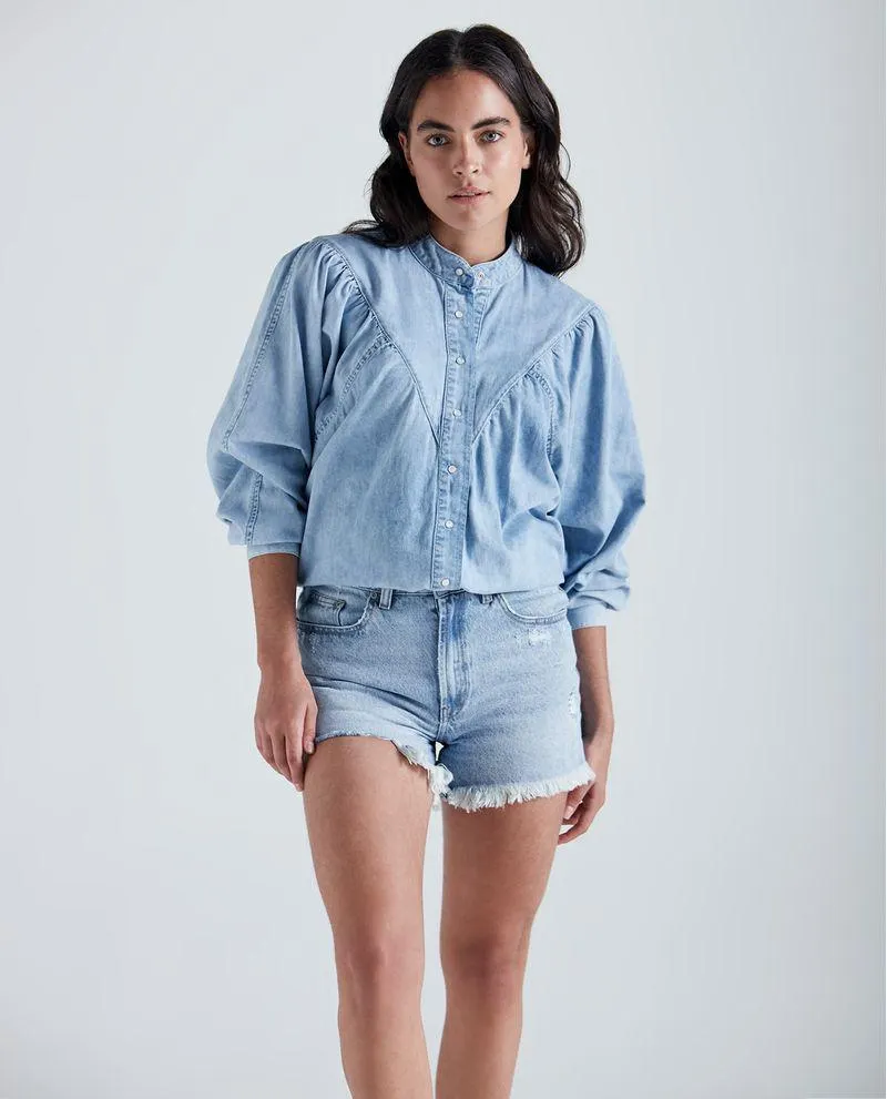 Camisa denim para mujer