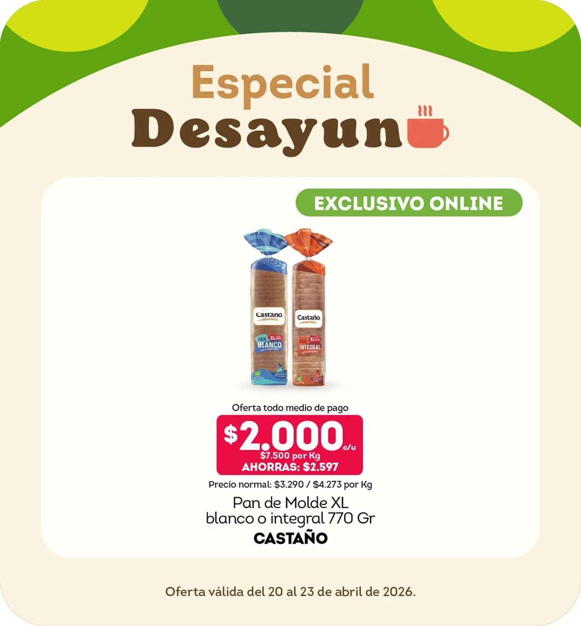 Catálogo de Catálogo Tottus 23 de abril al 26 de abril 2026 - Página 6