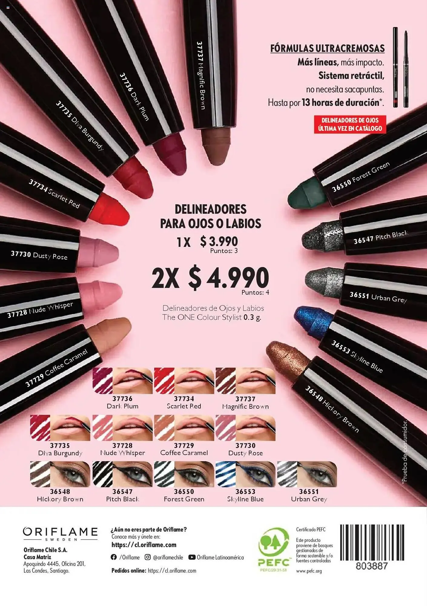 Catálogo de Catálogo Oriflame 4 de octubre al 24 de octubre 2025 - Página 132