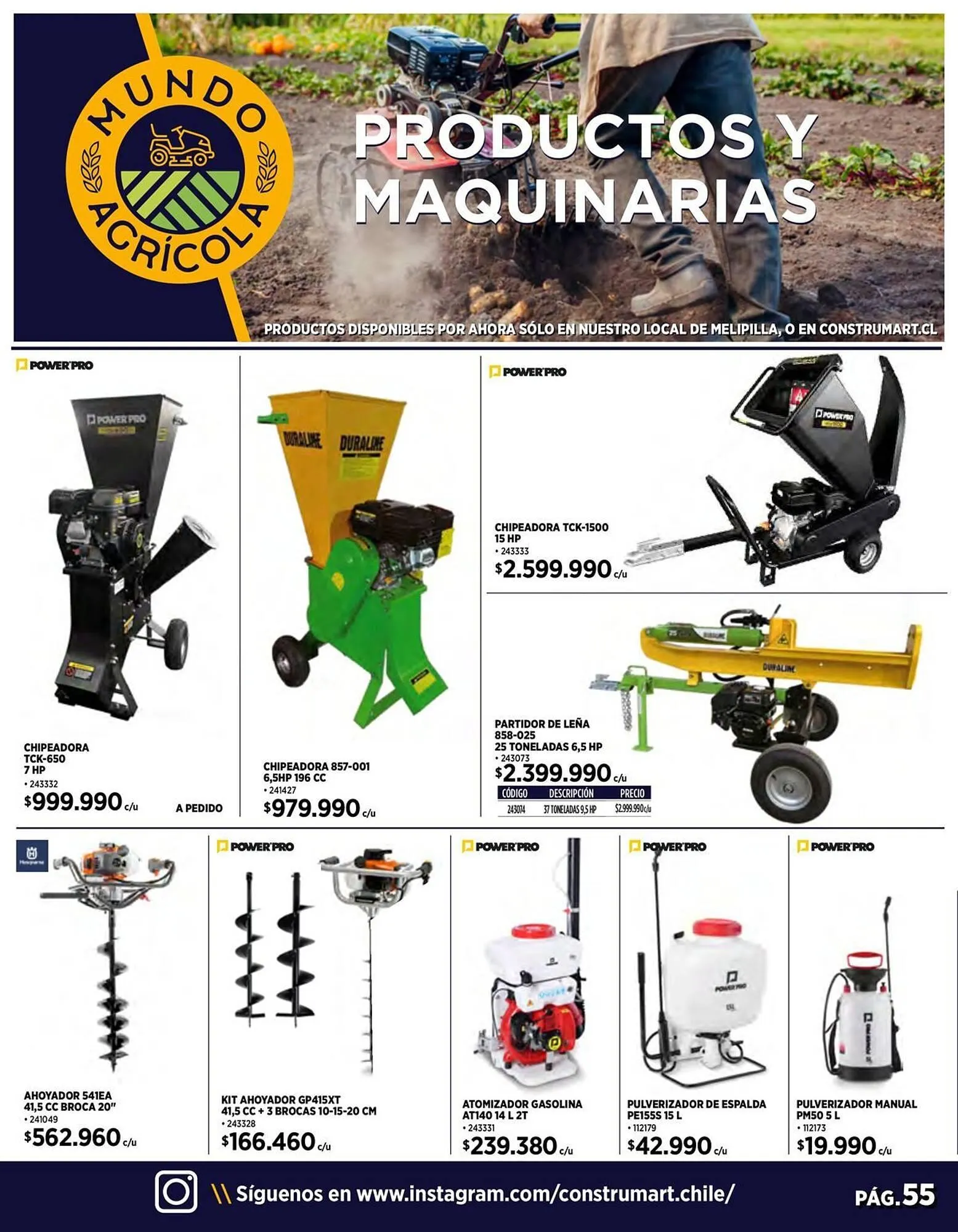 Catálogo de Catálogo Construmart 3 de abril al 28 de abril 2024 - Página 55