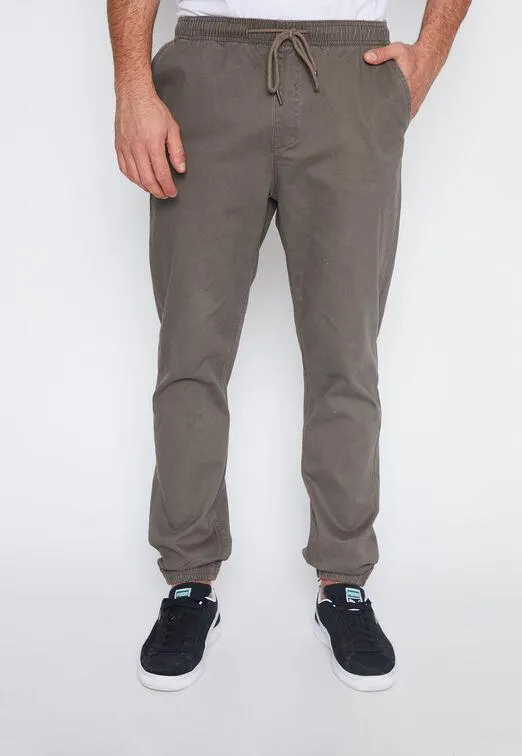 Pantalon Hombre Caqui Jogger Family Shop