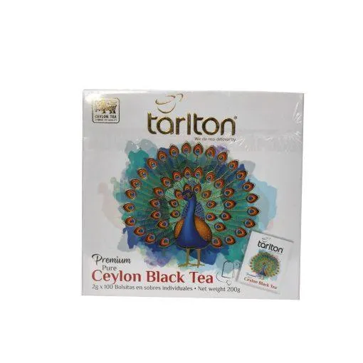Te Negro Tarlton Pavo Real 100 Bol