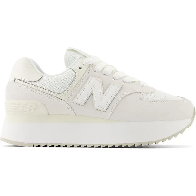 Zapatillas Urbanas Mujer New Balance 574 + Blanca