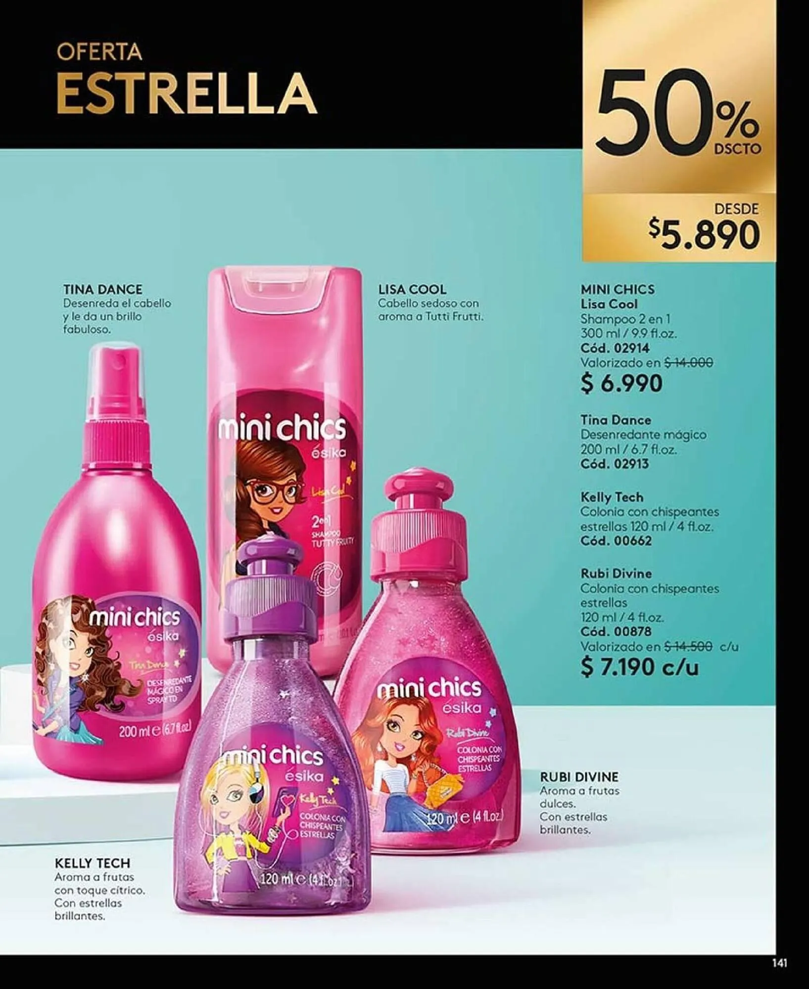 Catálogo de Catálogo Ésika 25 de marzo al 31 de marzo 2025 - Página 141