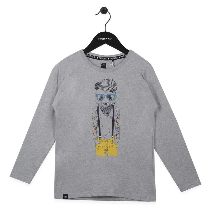 Polera Manga Larga Niño