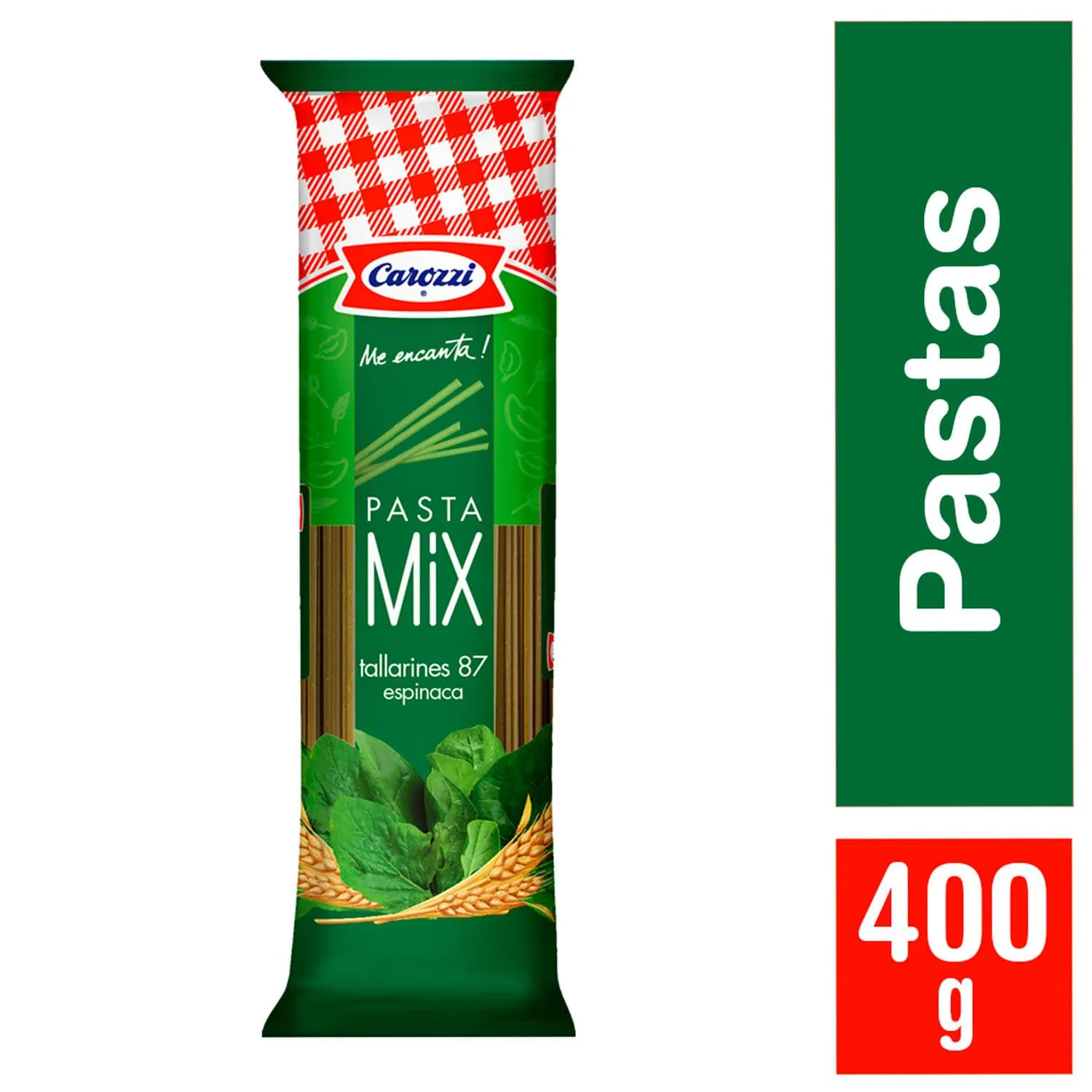 Tallarines N° 87 espinaca 400 g