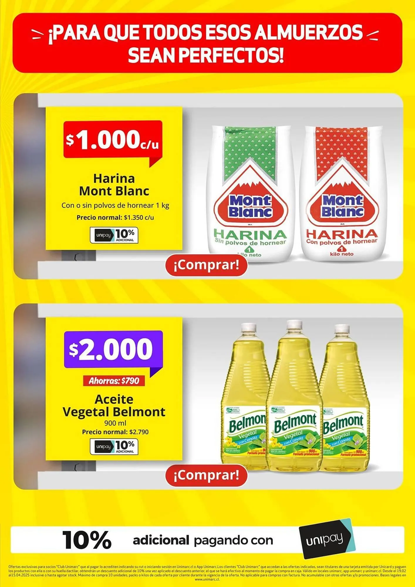 Catálogo de Catálogo Unimarc 6 de marzo al 15 de abril 2025 - Página 9