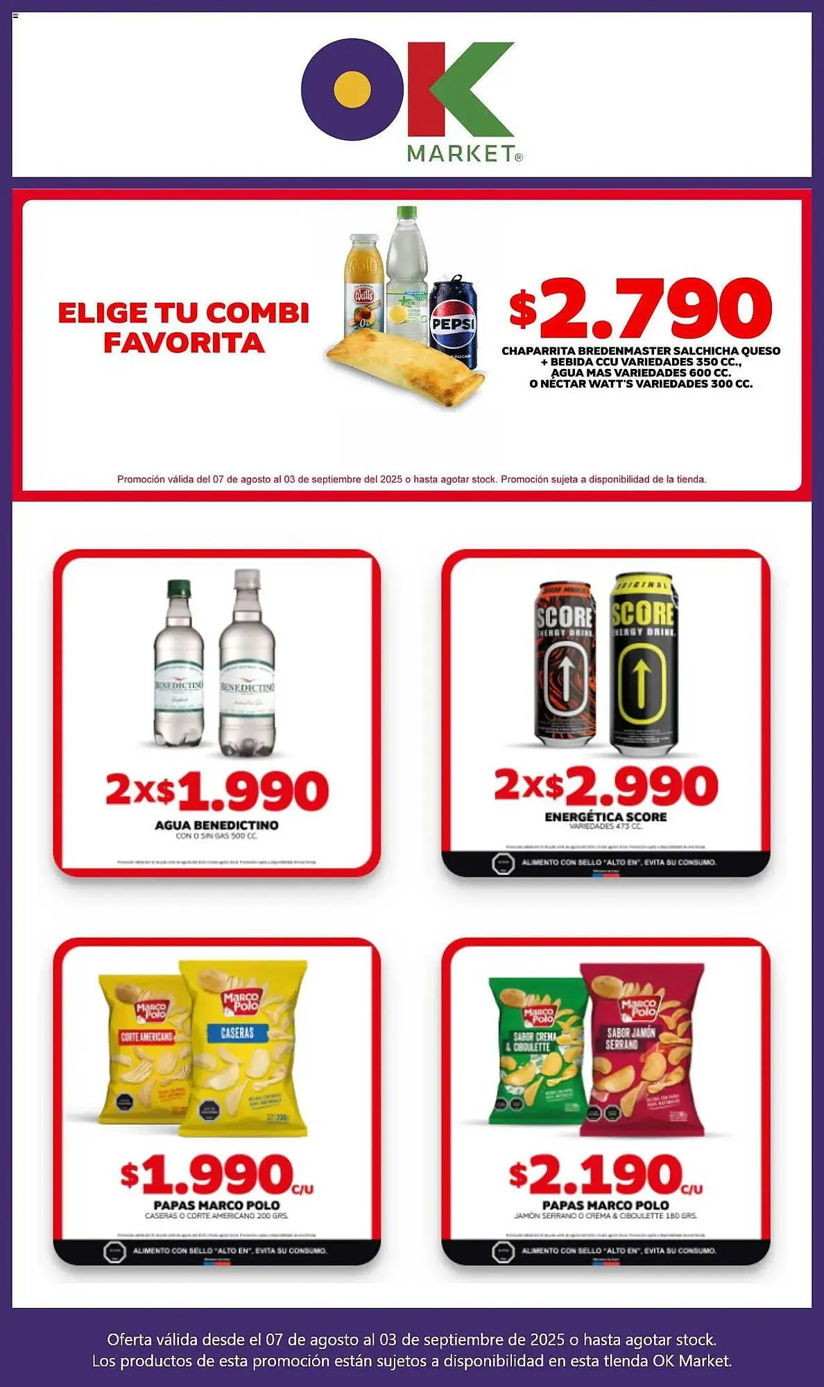 Catálogo de Catálogo OK Market 7 de agosto al 4 de septiembre 2025 - Página 9